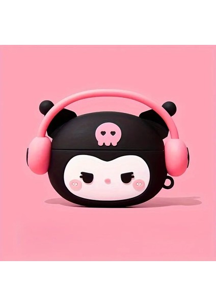 Samsung Galaxy Buds 3 Pro Uyumlu Figürlü Askılı Kılıf