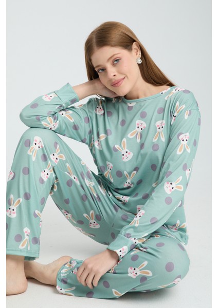 Soft Fnm Uzun Kollu Pijama Takımı