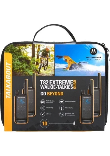 TLKR-T82 Extreme Quad Pmr Telsiz (4'lü Set)