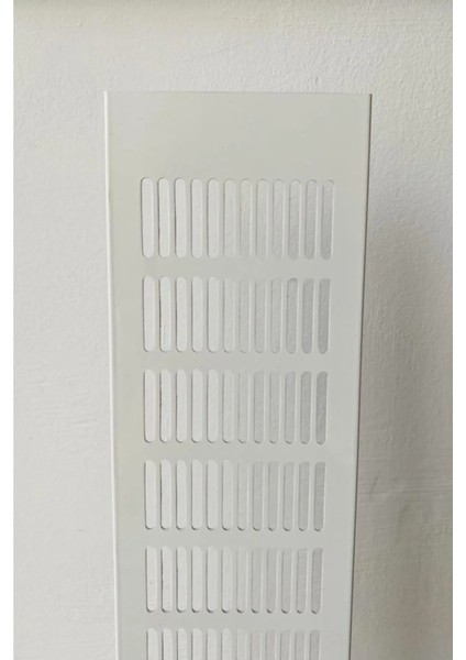 Aluminyum Havalandırma Menfezi 100X400MM, Beyaz