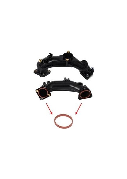 17320 Emme Manifold Borusu Contası 207-208-301-308-2008-3008-4008 1.6 Hdı Expert Iıı-Iv C3-C4 1.6 Hdı 0382.QW