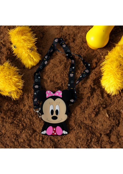 Mickey Mouse Kız Çocuk Silikon Çanta ve Aksesuarı