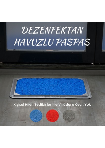 Dezenfektan Hazneli Kıvırcık Kapı Önü Paspası – Kaymaz Tasarım – Temizlik ve Hijyenik fiyatları