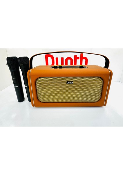 DU-SPMB150 Bluetooth , Tws ,usb ,mıc , 02 Wır , Aux ,out Door Mode , 40W Rms , Metal & Leather