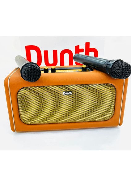 DU-SPMB150 Bluetooth , Tws ,usb ,mıc , 02 Wır , Aux ,out Door Mode , 40W Rms , Metal & Leather