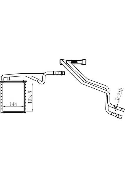 Kalorifer Radyatoru Courier 14 1.5-1.6 Tdci 13