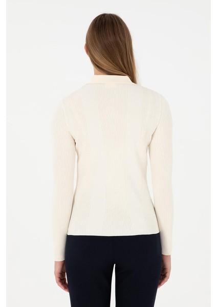 Kadın Elegance Yakalı Kazak fiyatları