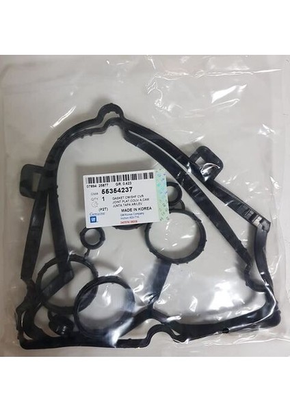 55354237 Üst Kapak Contası Kore Orj Astra H-Astra J-Vectra C-Insignia-Cruze 1.6-1.8 Z16-18 Xer-Let-Ler 5607980
