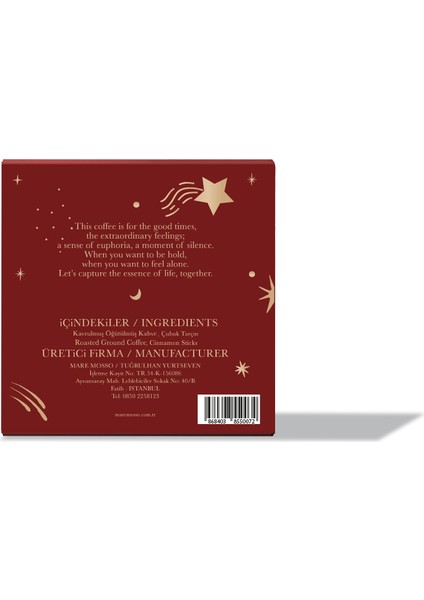 Misteriosa Blend Yeni Yıl Kahvesi (Çekirdek Veya Öğütülmüş) 250 gr modelleri