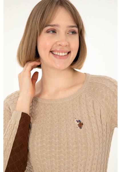 %100 Pamuk Kadın Örgülü Kazak modelleri