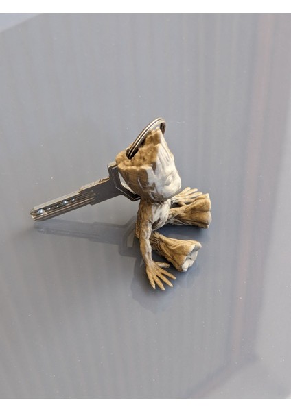 Just3dprintings Baby Groot Anahtarlık