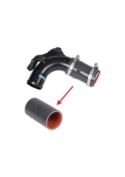 19940 Turbo Hortumu Metal Parça Hariç 47.5mm 54.5mm = 94.5cm Ord B Max C-Max Iı Tourneo Courier 1.4 AV616C750AE
