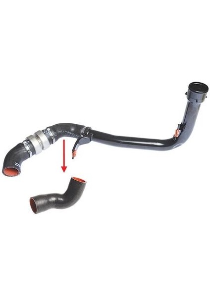 14871 Turbo Intercoolerer Hortumu (Orta Küçük) Boxer Iıı Jumper Iıı 2.2hdı E5 12-Ducato Iıı 2.3jtd 12- 1366746080
