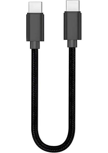 60W 3A Type-C To Type-C Çevirici Şarj ve Data Kablosu 20CM - FC892