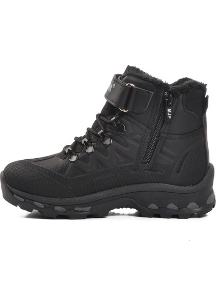 Siyah Cırtlı Unisex Çocuk Bot 1831 F