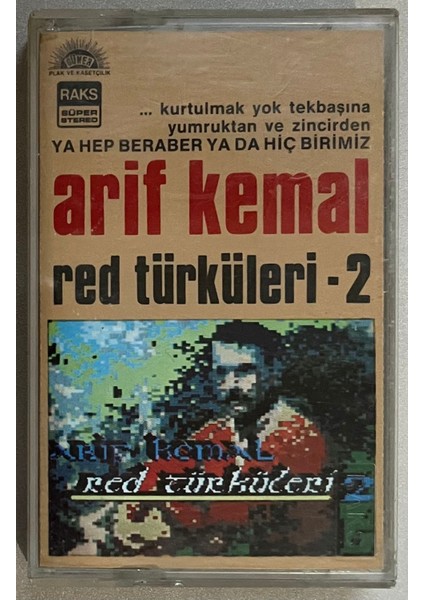 Arif Kemal - Red Türküleri 2 Kaset