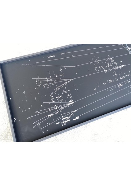 Asemic Sound Mappings Sergisi Asemik Resmi 62X244 cm 011 fiyatları