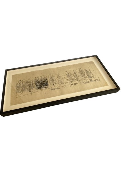 Asemic Sound Mappings Sergisi Asemik Resmi 31X66 cm 004