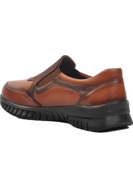 Taba Deri Kadın Casual Ayakkabı 045 Z fırsatları