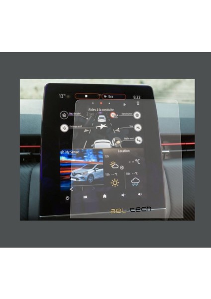 Renault Clio 5 R Link 9.3 Inç Navigasyon Nano Ekran Koruyucu