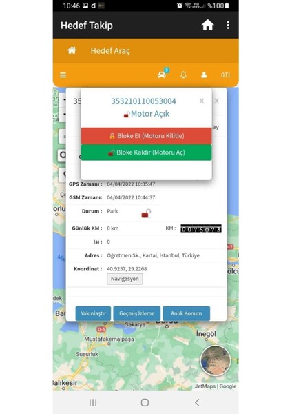 Takip Cihazı Aylık Ödeme Dahil