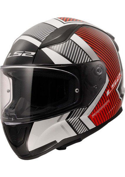 Rapıd 2 Extra Beyaz-Kırmızı Kask Xl