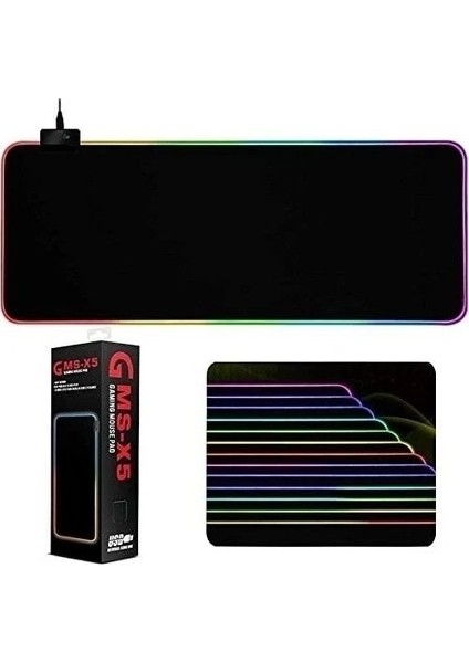 Gaming Mouse Pad Rgb Gms-Wt-5 30 x 80 cm