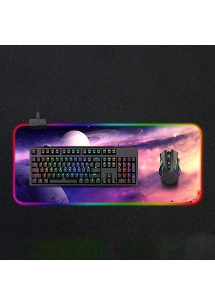 Gaming Mouse Pad Rgb Gms-Wt-5 30 x 80 cm