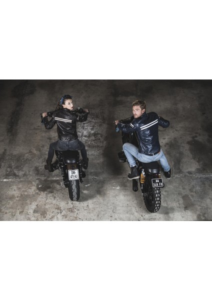 Segura Funky Bufalo Derisi Korumalı Motosiklet Montu - Siyah modelleri