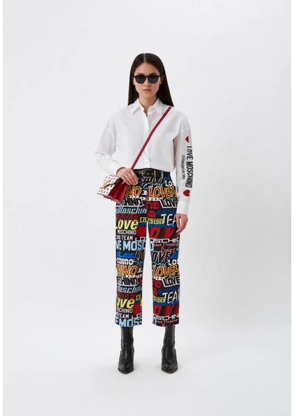 Logolu Oversıze Premıum Gömlek