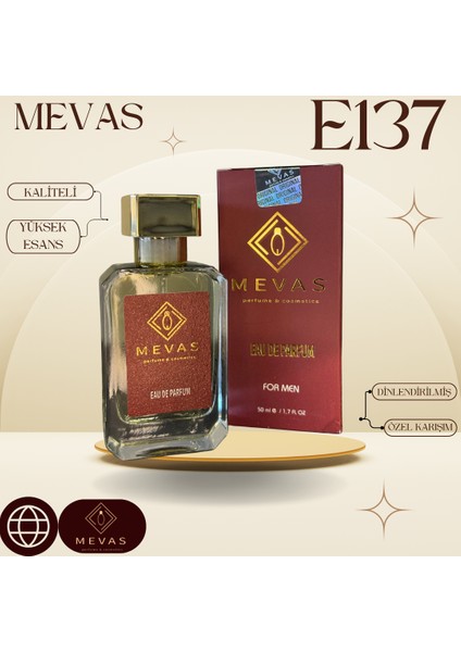 E137 Erkek Parfüm 50 ml Edp