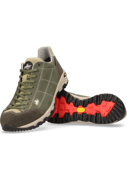 Maipos Suede Mtx Waterproof Vibram Süet Deri Erkek Ayakkabı Catfish Olive