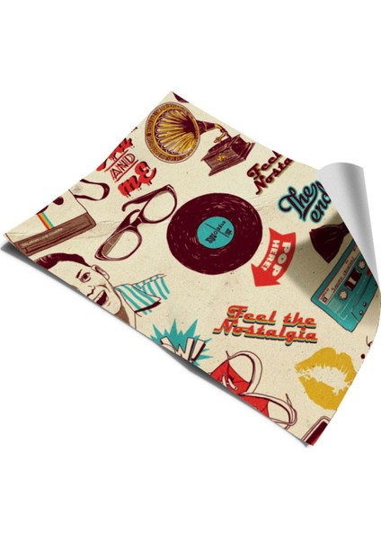 Buzdolabı ve Bulaşık Makinesi Kapak Sticker Kendinden Yapışkanlı Folyo Kaplama Popart fiyatları