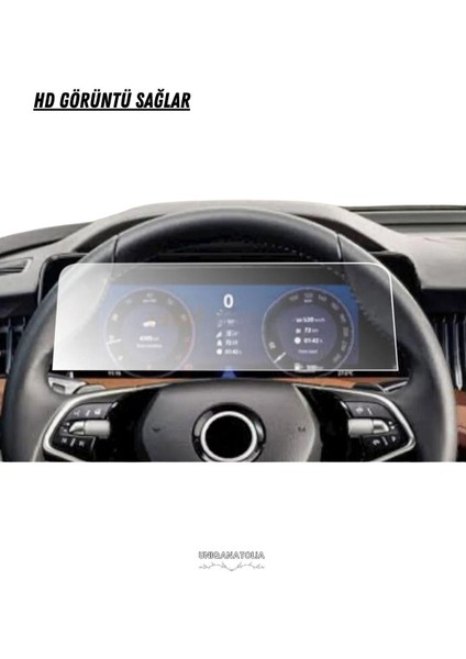 Skoda Superb 2024 Dijital Gösterge Uyumlu Nano Ekran Koruyucu modelleri