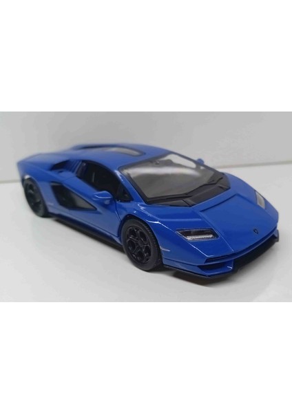 1:38 Ölçek Lamborghini Countach Lpı 800-4 / Çekbırak Metal Araba