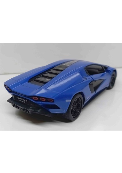 1:38 Ölçek Lamborghini Countach Lpı 800-4 / Çekbırak Metal Araba