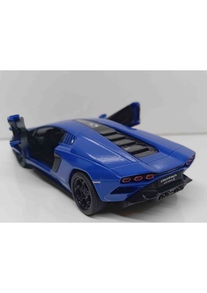 1:38 Ölçek Lamborghini Countach Lpı 800-4 / Çekbırak Metal Araba