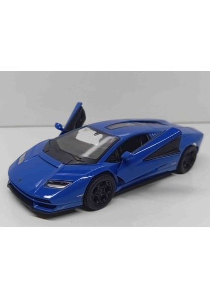 1:38 Ölçek Lamborghini Countach Lpı 800-4 / Çekbırak Metal Araba