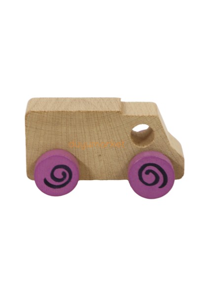 Mr. Quokka Ahşap Kamyon - Mor fiyatları