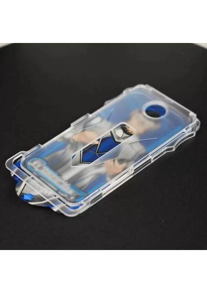 iPhone 16 Pro Uyumlu Uygulama Aparatlı Anti Static Magic Box Ekran Koruyucu