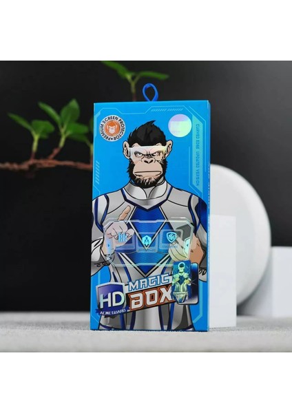 iPhone 16 Pro Uyumlu Uygulama Aparatlı Anti Static Magic Box Ekran Koruyucu