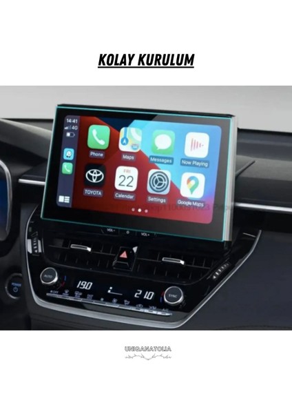 Toyota Corolla Cross 10.5 Inç Navigasyon Uyumlu Nano Ekran Koruyucu 2022 2023 modelleri