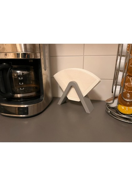 Just3dprintings Filtre Kahve Kağıdı Tutacağı