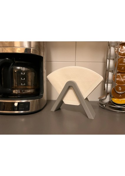 Just3dprintings Filtre Kahve Kağıdı Tutacağı