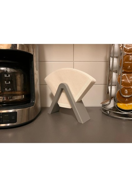 Just3dprintings Filtre Kahve Kağıdı Tutacağı