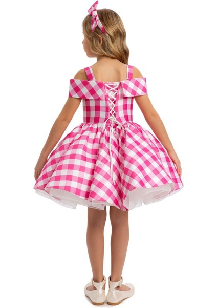 Kız Çocuk Elbise 3-7 Yaş Fuşya fırsatları