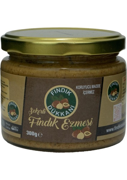 Fındık Ezmesi-Geleneksel 300 gr