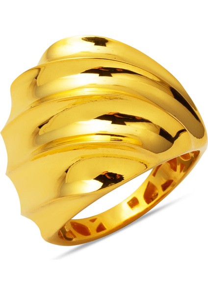 22 Ayar Burgulu Altın Yüzük