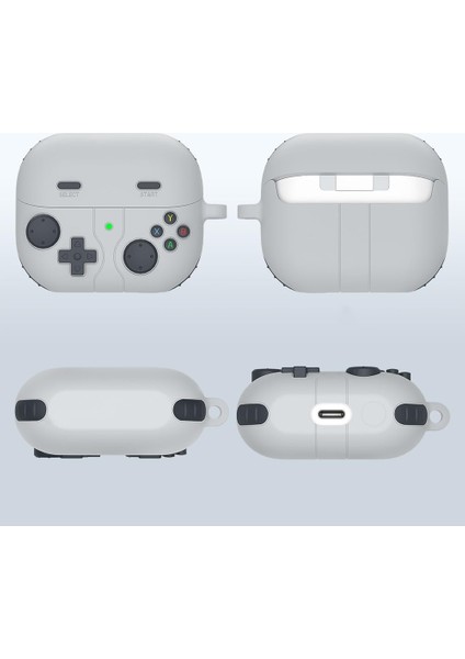 Samsung Galaxy Buds 3 Uyumlu Silikon Kılıf Anahtarlıklı Kılıf [gampad Tasarımı] fiyatları