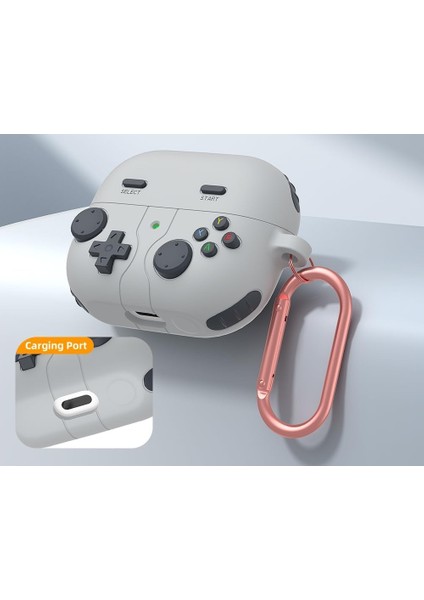 Samsung Galaxy Buds 3 Uyumlu Silikon Kılıf Anahtarlıklı Kılıf [gampad Tasarımı] modelleri